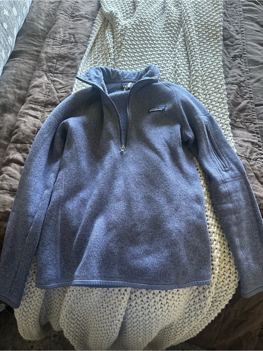 Patagonia Zip-Neck Fleece Pullover XS